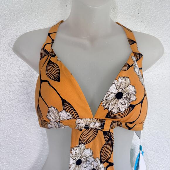 WET Swimsuit Set Women Large Floral One Piece Matching Cover Up Dress Resort NEW - Picture 3 of 14